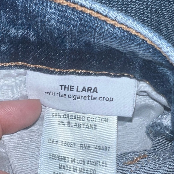 Joe's Jeans The Lara Mid Rise Cigarette Jeans - Picture 6 of 8